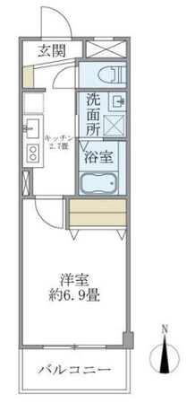 東大島駅 徒歩4分 1階の物件間取画像